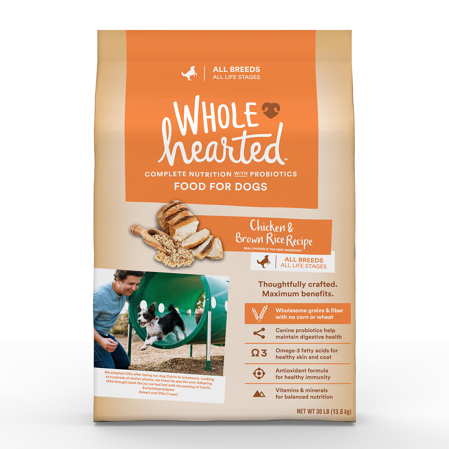 wholehearted small breed dog food