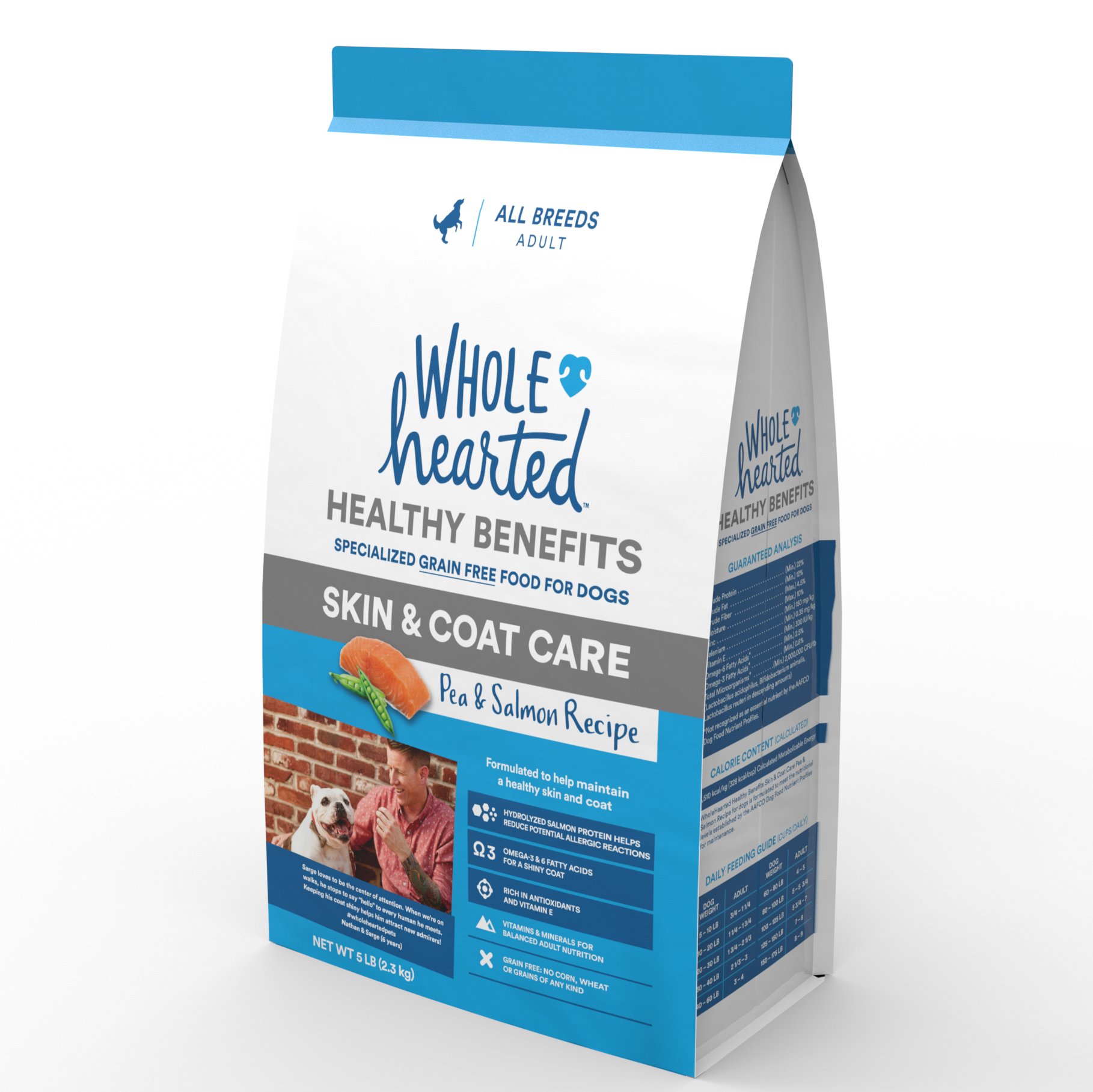 Wholehearted salmon and outlet pea dog food reviews