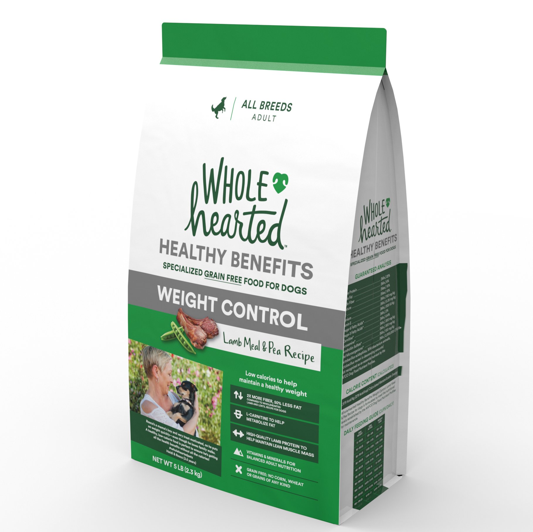 wholehearted lamb dog food