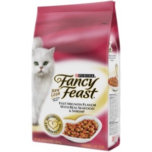 Fancy Feast (Filet Mignon Flavor with Real Seafood & Shrimp) - Pet Food ...