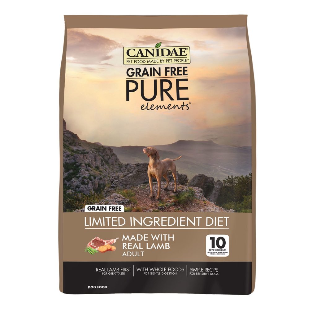 CANIDAE PURE Grain Free Limited Ingredient Real Lamb & Pea Dry Dog Food