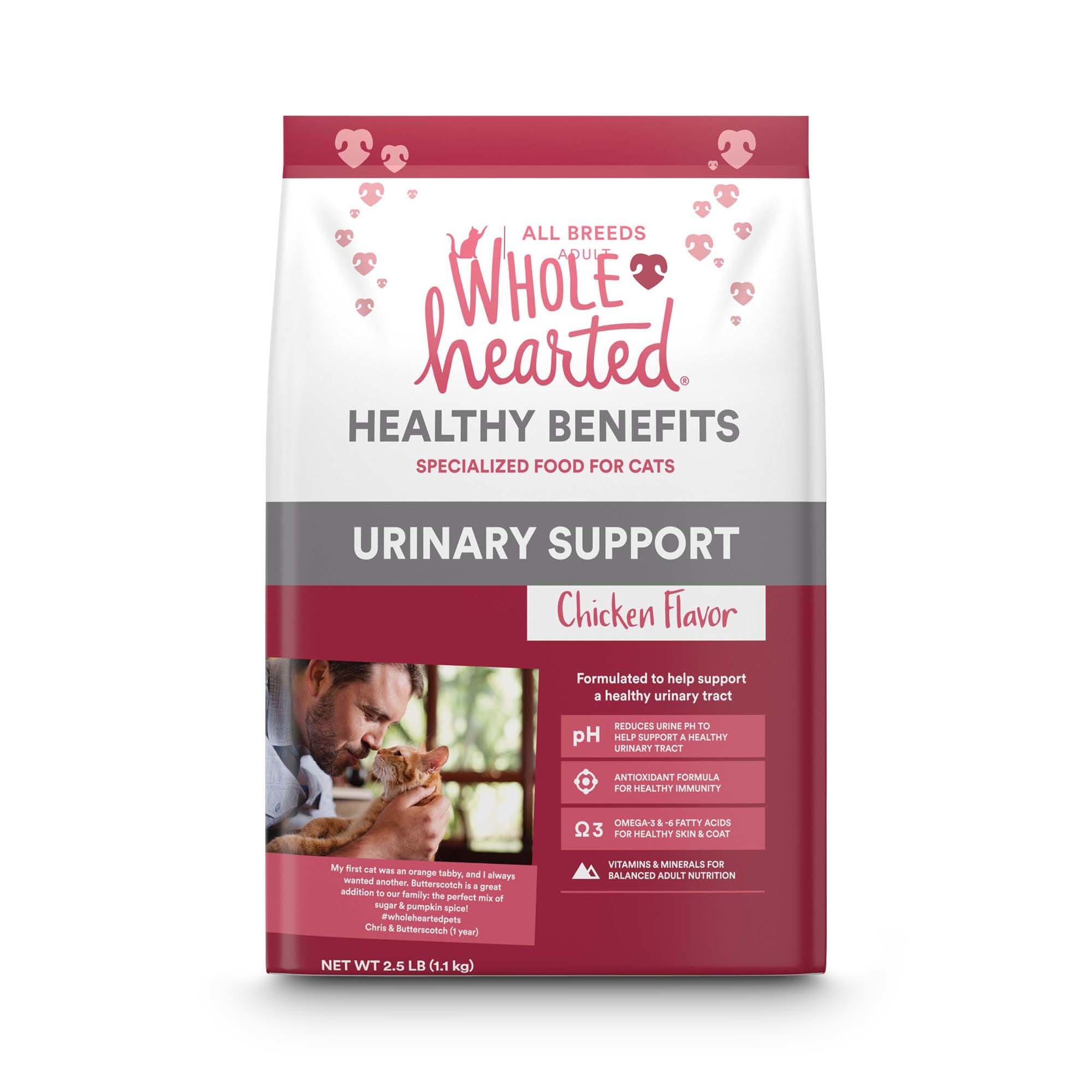 wholehearted duck cat food