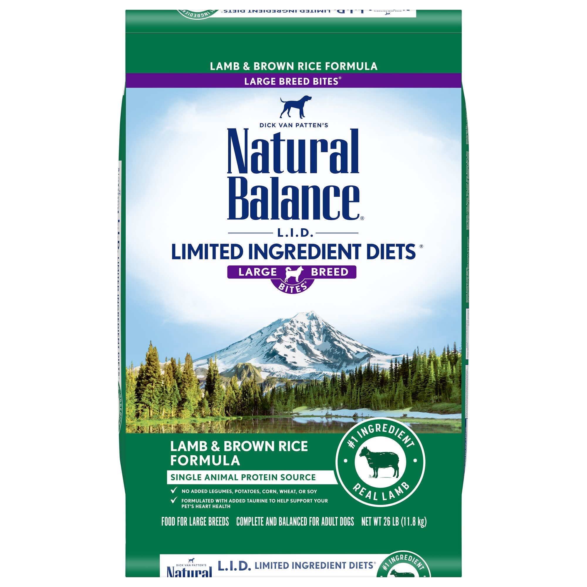 Natural Balance L.I.D. Limited Ingredient Diets Lamb ...