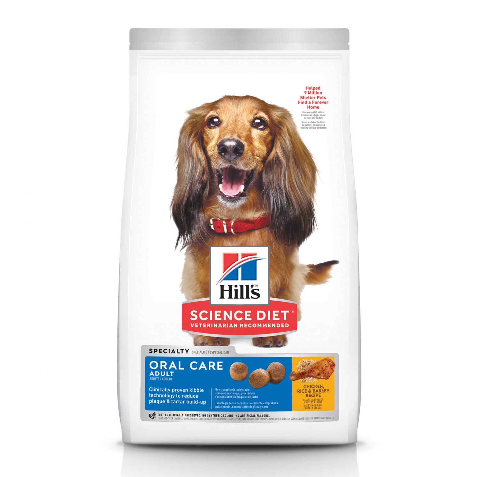 Hill's Science Diet - Oral Care, Chicken, Rice & Barley Recipe Dry Dog